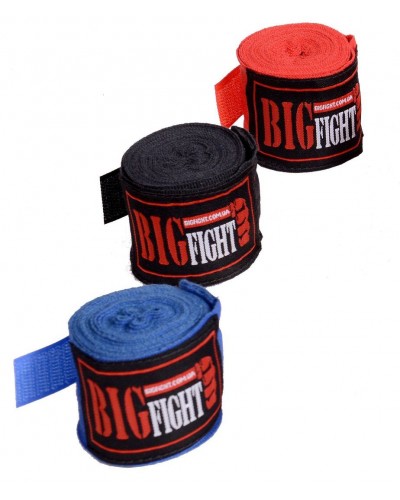 Бинты боксерские BigFight 4 м (RB-04)