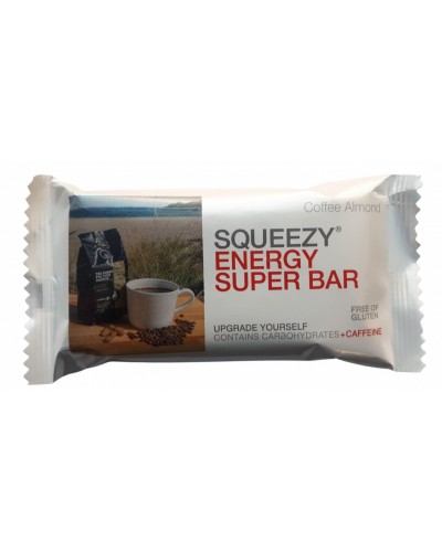 Батончик Squeezy Energy Super Bar Kaffee-mandel 65 г