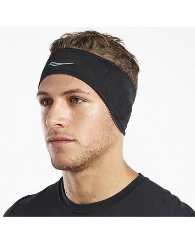 Повязка Saucony Omni Headband black /SA90518-BK/