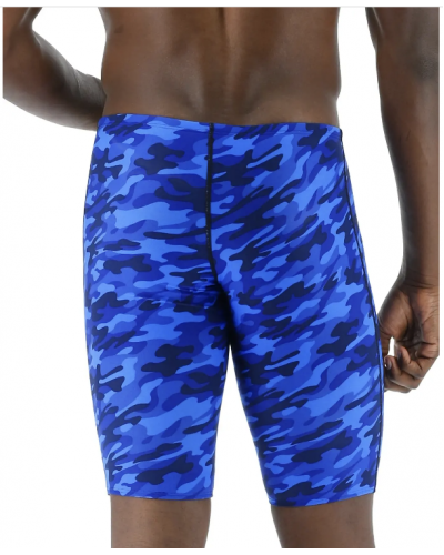 Чоловічі плавки-джаммери TYR Men's Camo Jammer, Blue