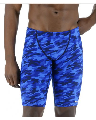 Чоловічі плавки-джаммери TYR Men's Camo Jammer, Blue