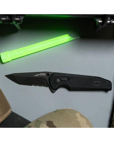 Нож складной SOG Vision XR (Black/Partially Serrated) (SOG 12-57-02-57)