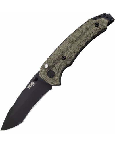 Нож складной SOG Kiku - Assisted, S35VN (Black) (SOG KU-3004)