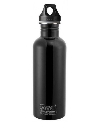 Фляга 360° degrees Sea to Summit Stainless Steel Bottle, Matte Black, 1000 ml (STS 360SSB1000MTBK)