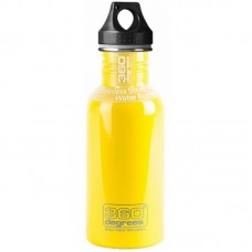 Фляга 360° degrees Sea to Summit Stainless Steel Bottle, Yellow, 550 ml (STS 360SSB550YLW)