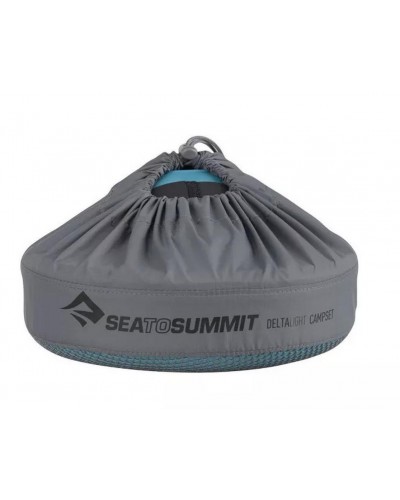 Набор посуды Sea to Summit DeltaLight Camp Set 2.2 (2 mugs, 2 Bowls, 2 Delta Cutlery Sets), Pacific Blue/Grey, (STS ADLTSET2.2)