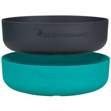 Набор посуды Sea To Summit DeltaLight Bowl Set Pacific Blue/Charcoal S (STS AKI2008--05042102)