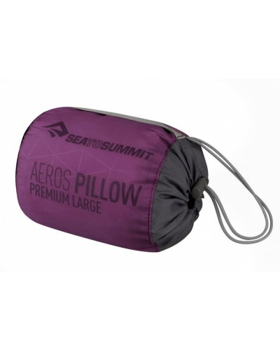 Надувная подушка Sea to Summit Aeros Premium Pillow Large, Magenta (STS APILPREMLMG)