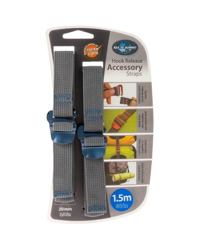 Стяжной ремень Sea To Summit Accessory Strap With Hook Release 20mm 1.5m (STS ATDASH 201.5)
