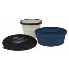 Набор посуды Sea To Summit X-Set 2 (Black Pouch, Navy Bowl, Sand Mug) (STS AXSET2NB)