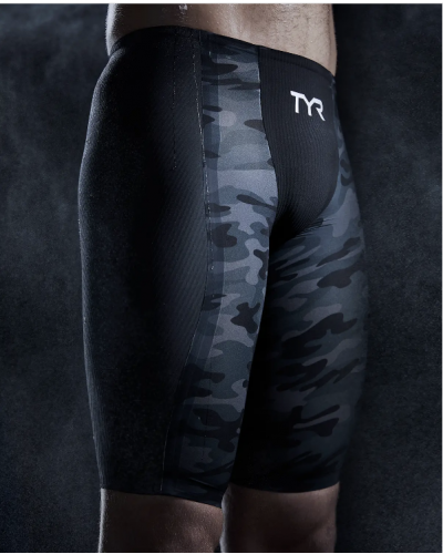 Стартові чоловічі джамери TYR MEN'S SHOCKWAVE HIGH-WAIST JAMMER - CAMO/ Black