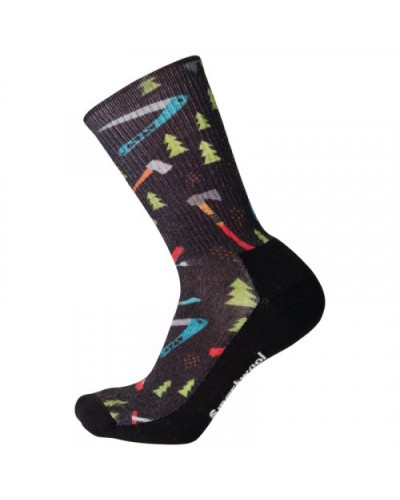 Носки Smartwool Men's Hike Light Sharp Things Print Crew (SW 01427.001)