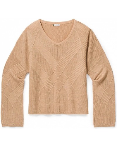 Свитер Smartwool Women’s Shadow Pine Cable V-Neck Sweater (SW 16394.D99)