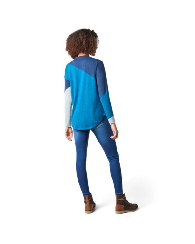 Кофта Smartwool Women's Shadow Pine Colorblock Sweater (SW 16395.E79)