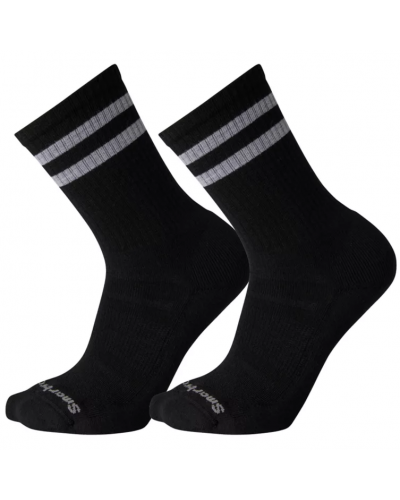 Носки Smartwool Athletic Targeted Cushion Stripe Crew 2 Pack Black (SW SW004113.001)