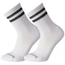 Носки Smartwool Athletic Targeted Cushion Stripe Crew 2 Pack White/Black (SW SW004113.D89)