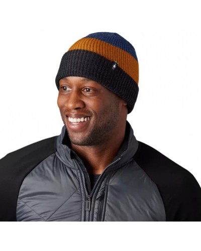 Шапка Smartwool Cantar Colorblock Beanie Charcoal Heather (SW SW011491.010)