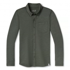 Рубашка Smartwool Men's Merino Sport 150 Long Sleeve Button Up Dark Sage Heather (SW SW017349.G52)