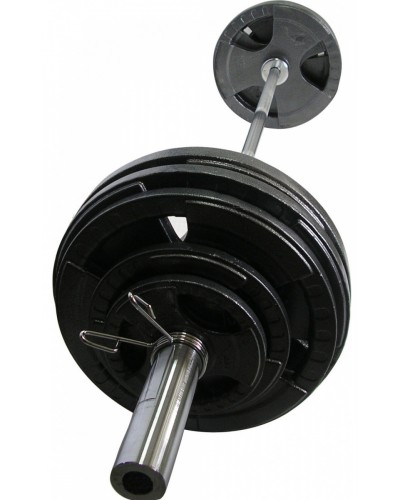 Штанга олимпийская разборная Newt Profi 73 кг, гриф 1,8 м (TI-NE0073-1800)