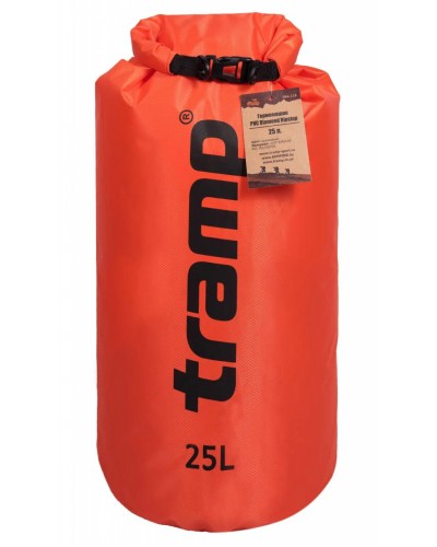 Гермомешок Tramp PVC Diamond Rip-Stop 25л (TRA-118-orange)