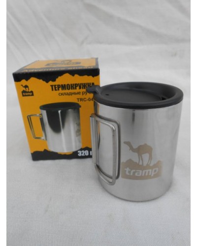 Термокружка со складными ручками и поилкой Tramp Cup TRC-045 (21102)