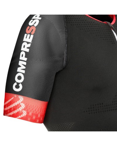 Мужская компрессионная футболка Compressport Triathlon TR3 Aero Top