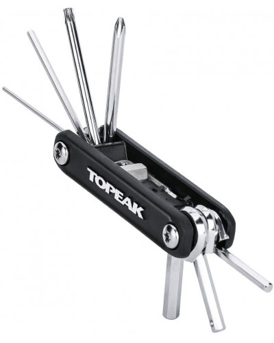 Ключ складной Topeak X-Tool+ 11 функций чёрн 112г (TT2572B)