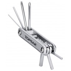 Ключ складной Topeak X-Tool+ 11 функций серебро 112г (TT2572S)