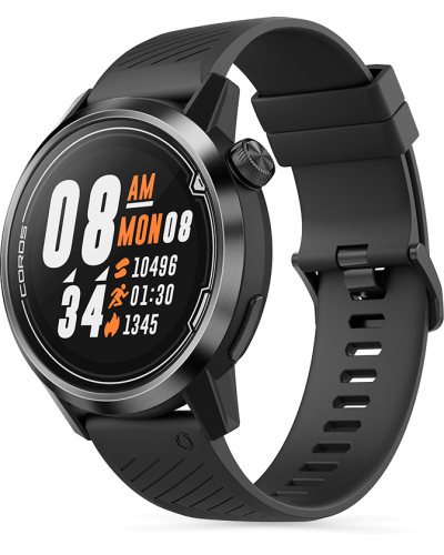 Спортивные часы Coros Apex 46 mm Black/Gray (WAPX-BLKS)
