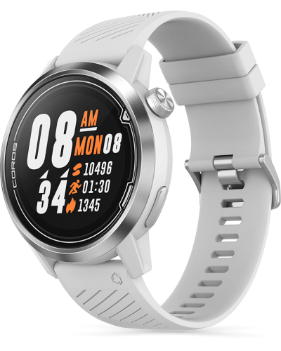 Спортивные часы Coros Apex 46 mm White/Gray (WAPX-WHTS)