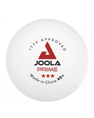М'ячі Joola Prime 3* 40+, білі (3 шт.) (bjo3)
