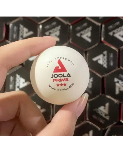 М'ячі Joola Prime 3* 40+, білі (3 шт.) (bjo3)