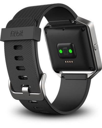Умные часы с пульсометром и GPS Fitbit Blaze Black