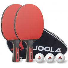 Набір для настільного тенісу Joola TT-Set Duo Carbon (2 ракетки + 3 м'ячі) (jset6)
