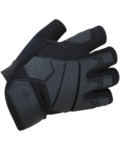 Тактические перчатки KOMBAT Alpha Fingerless (kb-aftg-blk)