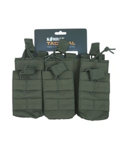 Подсумок KOMBAT Triple Duo Mag Pouch (kb-tdmp-olgr)