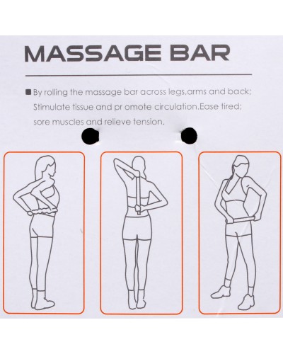 Массажный ролик LiveUp Massage Bar (LS5053)