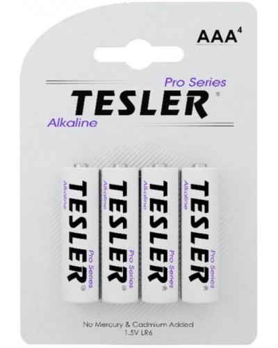 Батарейка Tesler Alkaline AAА (ТА 3791)