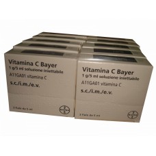 Витамин С Bayer 3 ампулы по 1 грамму
