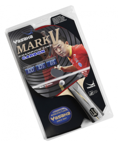 Професійна ракетка для настільного тенісу Yasaka Racket Mark V CARBON