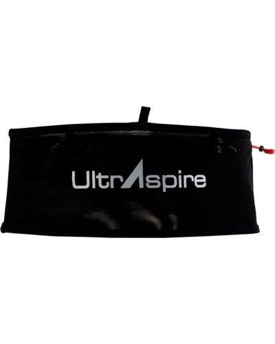 Пояс для бігу UltrAspire Fitted Race Belt 2.0 чорний унісекс L