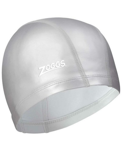 Шапочка для плавання Zoggs Nylon-Spandex PU Coated Cap сірий