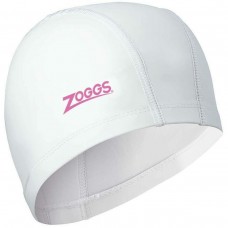 Шапочка для плавання Zoggs Nylon-Spandex PU Coated Cap білий