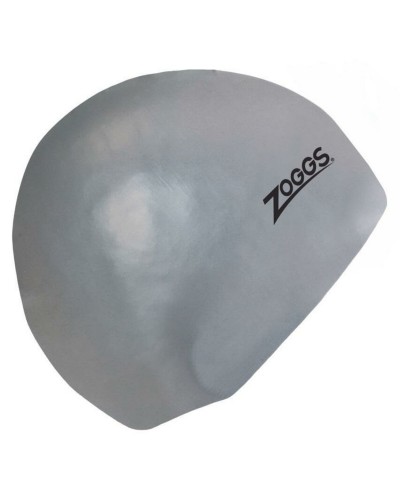 Шапочка для плавання Zoggs Latex Cap сіра