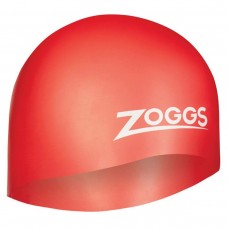 Шапочка для плавання Zoggs Easy-fit Silicone Cap червона
