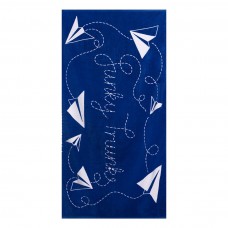 Рушник махровий Funky Trunks Cotton Towel Paper Plain (FT907199100 ) синій 80х160см
