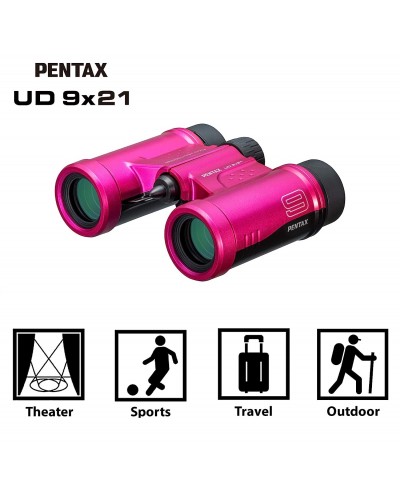 Бінокль Pentax UD 9x21 Pink (61815)