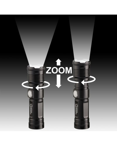 Ліхтар National Geographic Iluminos Led Zoom Flashlight 1000 lm (9082400)