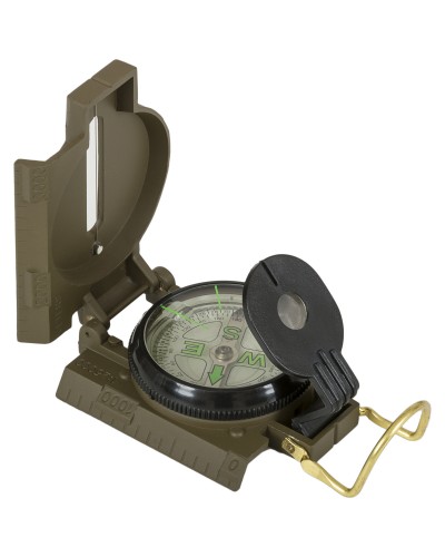 Компас Highlander Heavy Duty Folding Compass Olive (COM005)