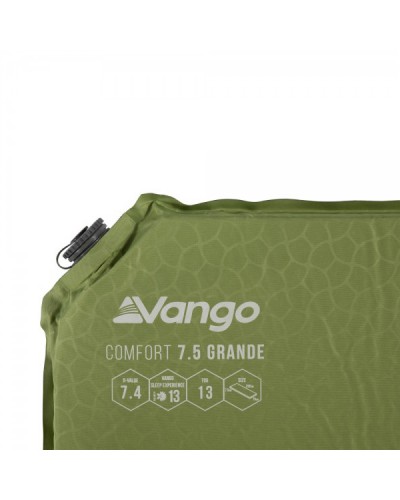 Коврик самонадувающийся Vango Comfort 7.5 Grande Herbal (SMQCOMFORH09M1K)